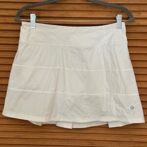 LULULEMON PACE RIVAL SKIRT TENNIS SKIRT, SKIRT/SHORTS  SZ 6Tall